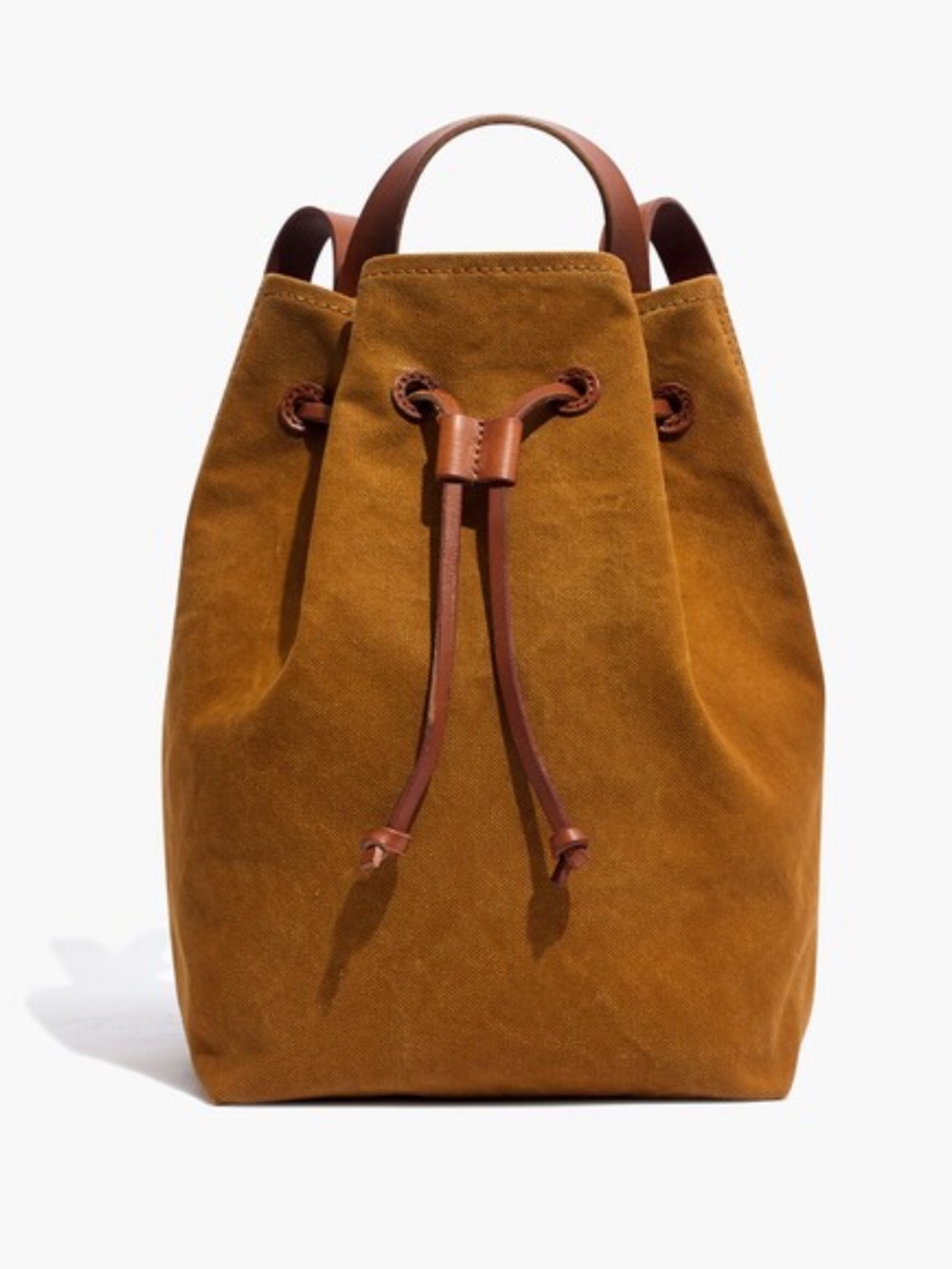 Madewell Canvas | Leather Somerset Backpack NWT